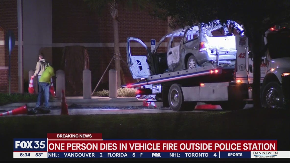 Police: Man dies after vehicle 'intentionally' set on fire, explodes in Daytona Beach